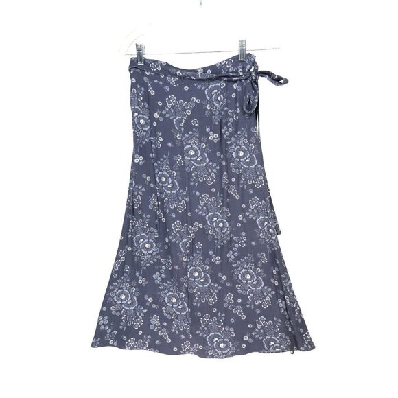 Madewell Wrap Midi Skirt Size 6 Floral Boho Cottage ($108)‎ - Picture 5 of 14